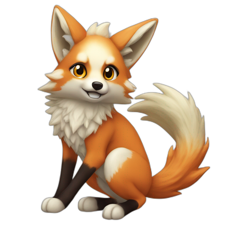 MTF espilon 11 "Nine Tailed Fox" | AI Emoji Generator