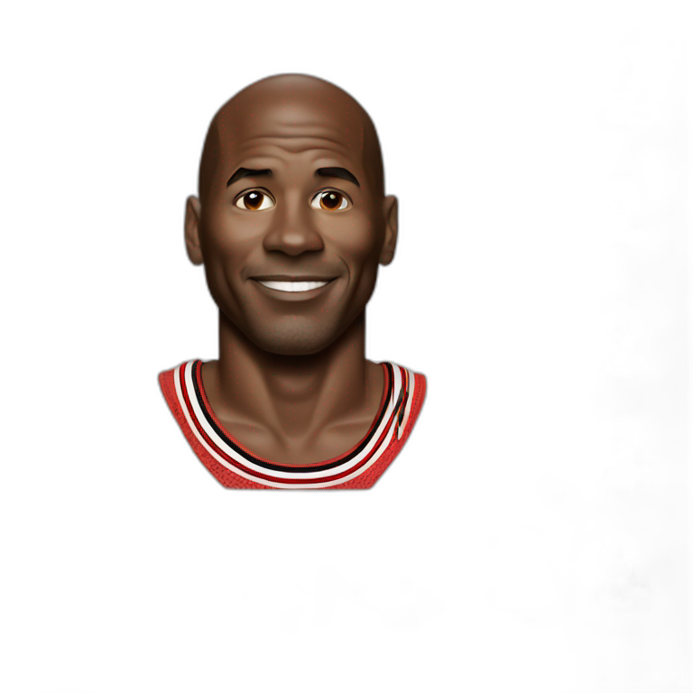 Michael Jordan dunking | AI Emoji Generator