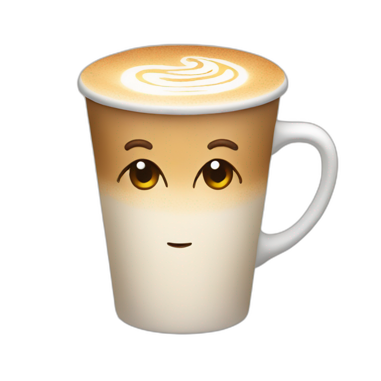 Pink latte | AI Emoji Generator