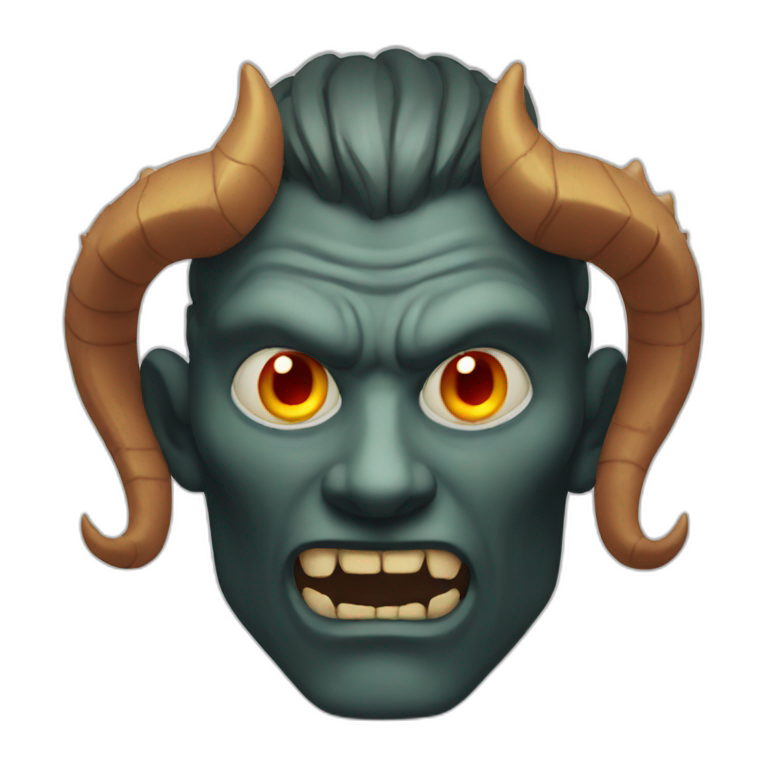 lebowski demon | AI Emoji Generator