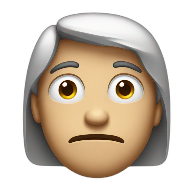 doubt doubting | AI Emoji Generator