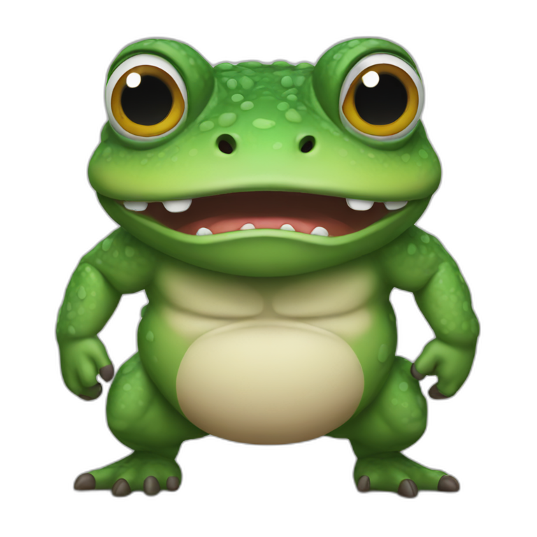 bufo toilet | AI Emoji Generator