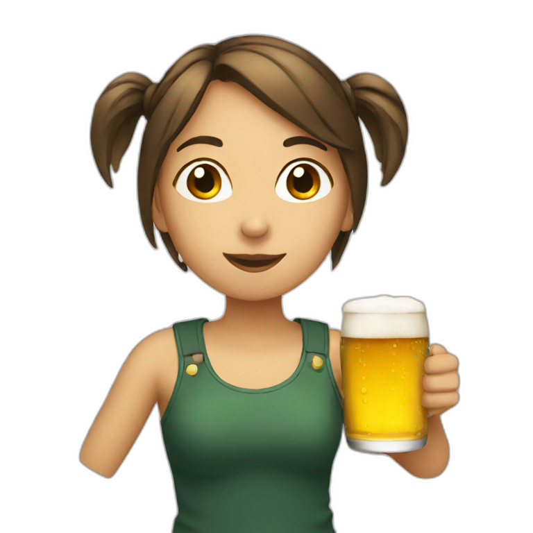 eagle drinking beer | AI Emoji Generator