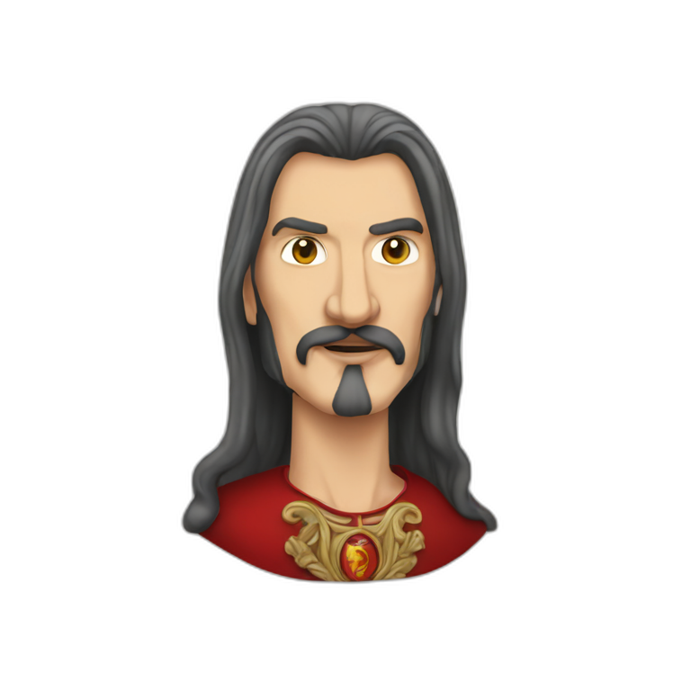 Trump dancing with vlad the impaler | AI Emoji Generator