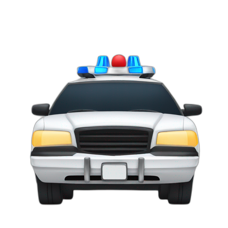 police car | AI Emoji Generator