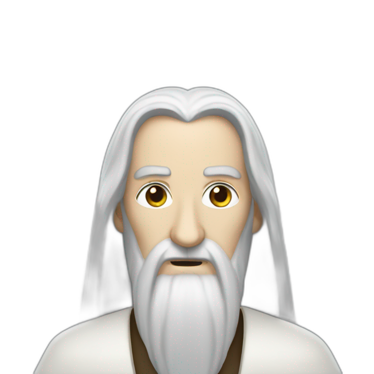 Saruman the white | AI Emoji Generator