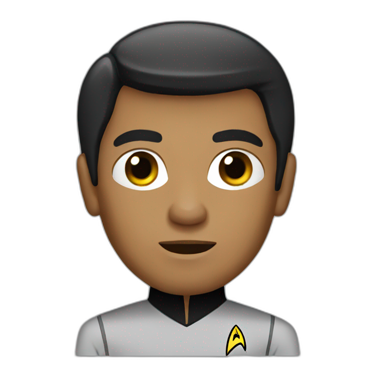 Starship enterprise Star Trek next generation | AI Emoji Generator