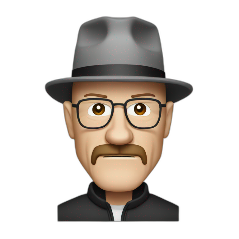 Breaking bad heisenberg | AI Emoji Generator