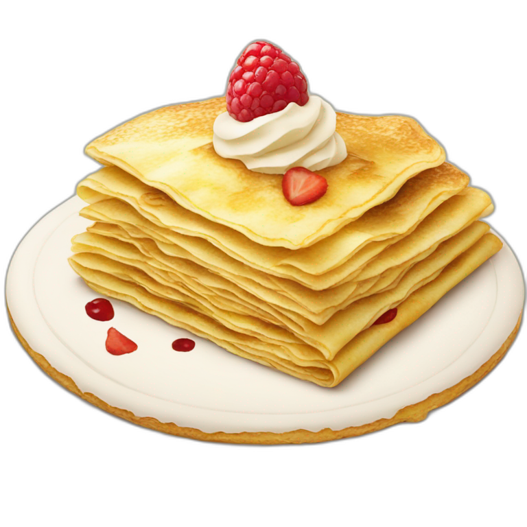 mille crepes | AI Emoji Generator