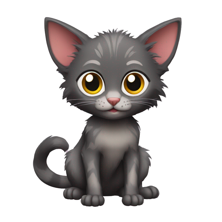 Pixie-Bob Cat Full Body | AI Emoji Generator