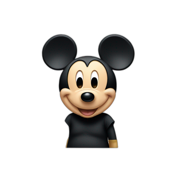 Romeo santos with t shitt mickey mouse | AI Emoji Generator