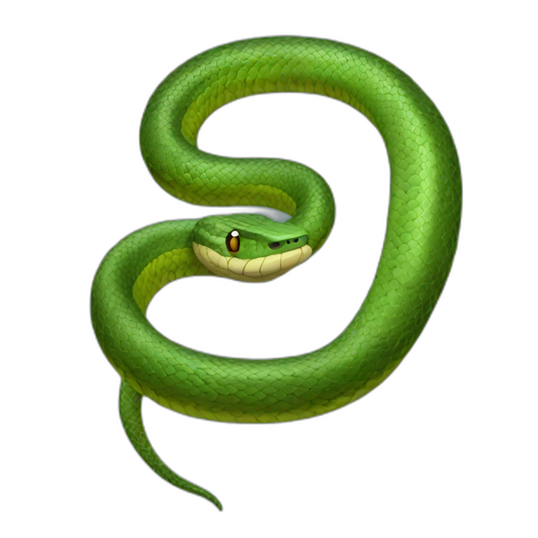 purple-funny-snake | AI Emoji Generator