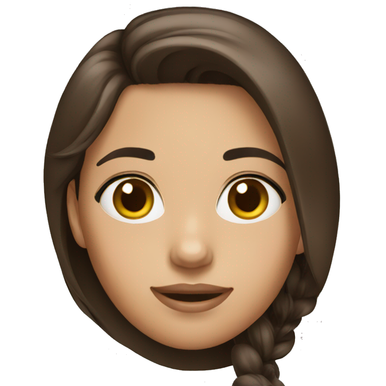 Brunette Girl Wearing Seethrough Top Ai Emoji Generator 2946