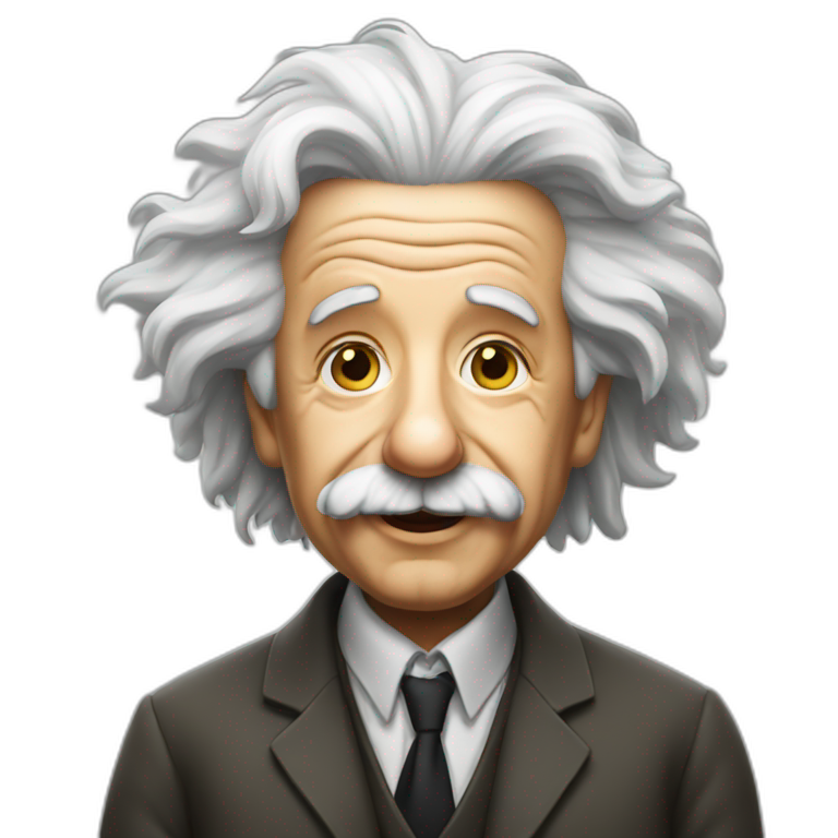 bald-einstein | AI Emoji Generator