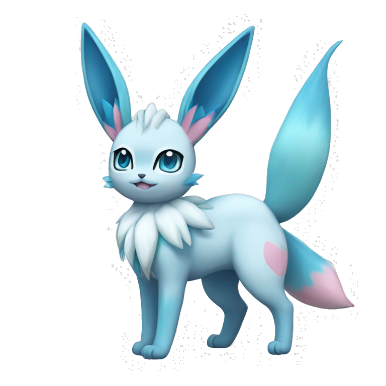 Sylveon-glaceon Full Body 