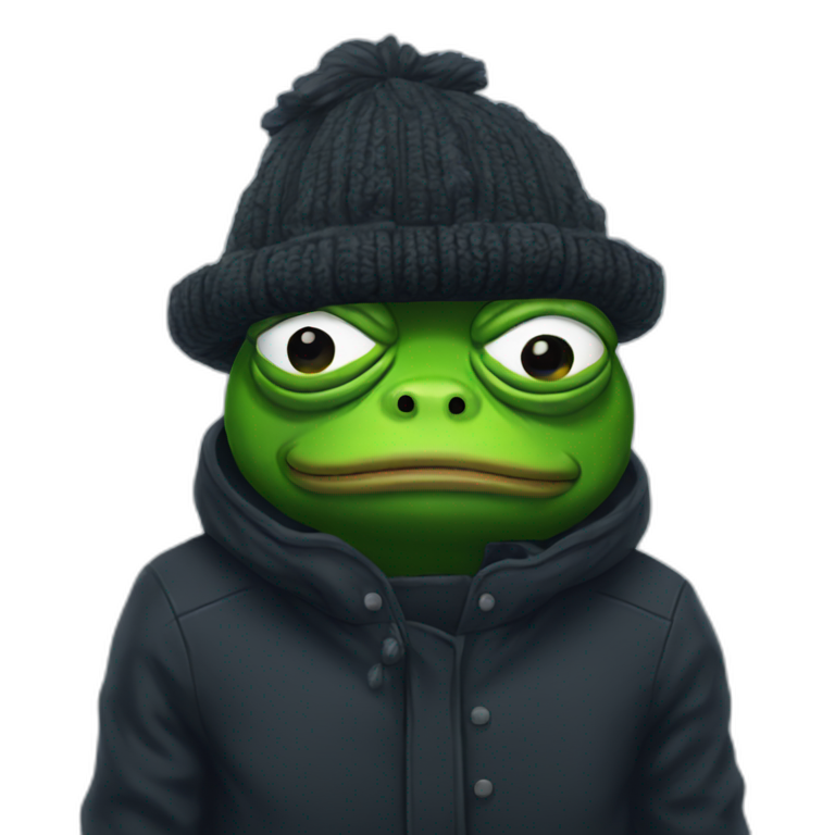 sad pepe | AI Emoji Generator