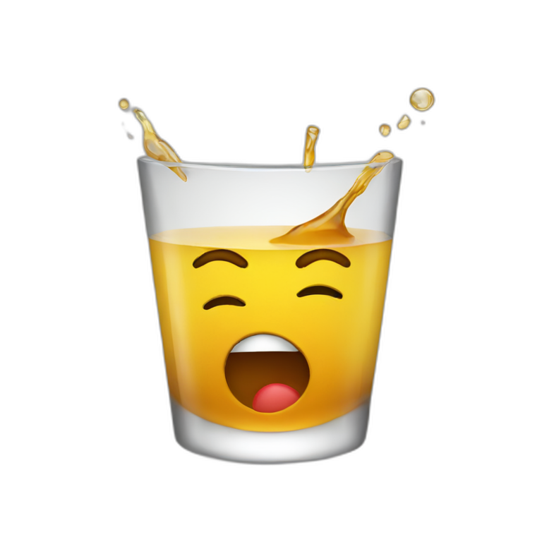 Shot glass | AI Emoji Generator