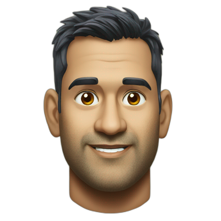 Ms dhoni | AI Emoji Generator