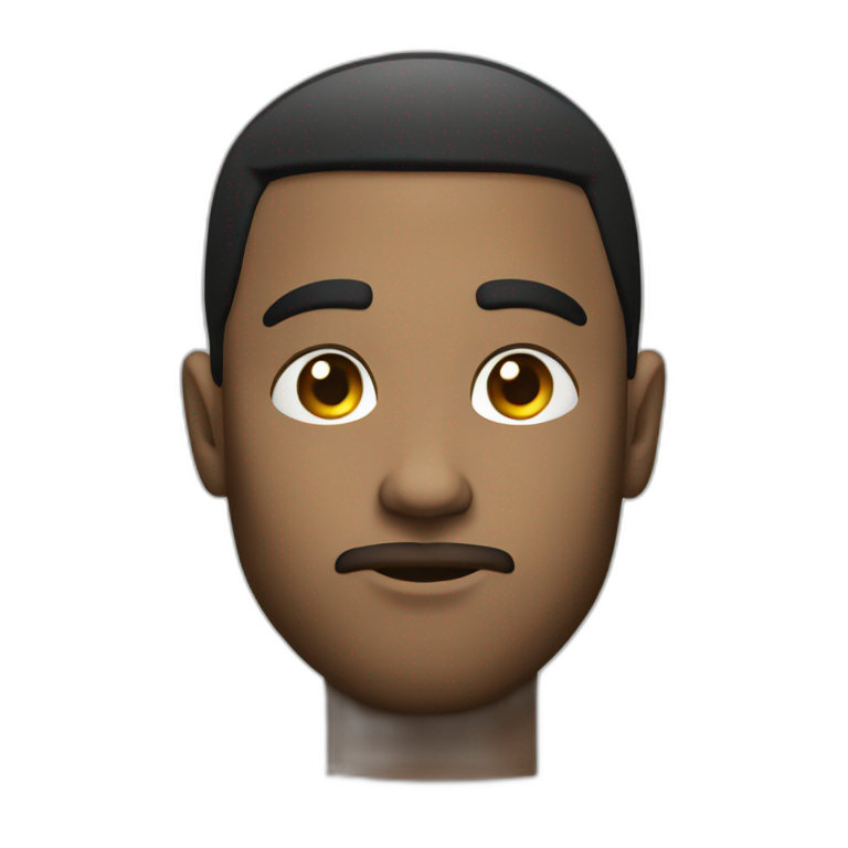 Super duper Serious face | AI Emoji Generator