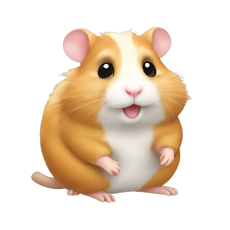 bear with hamster huging | AI Emoji Generator