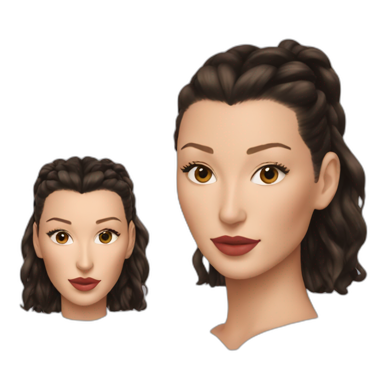 bella hadid | AI Emoji Generator