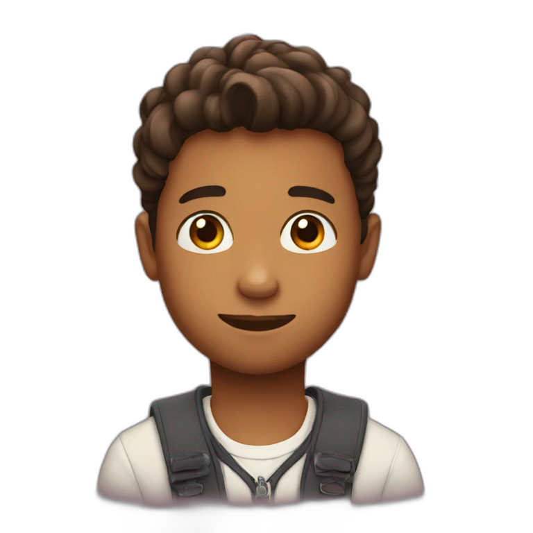 handsome boy with nike jordans | AI Emoji Generator