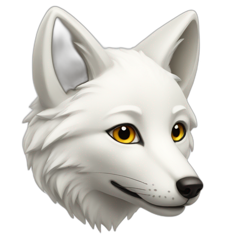 white fox | AI Emoji Generator