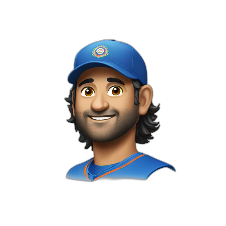 M s dhoni | AI Emoji Generator