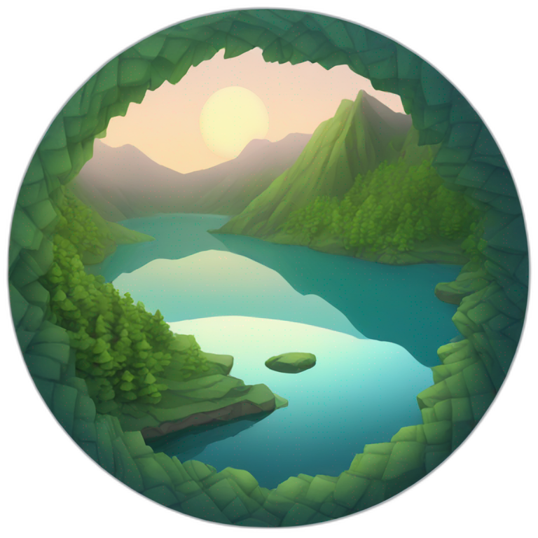 water lake | AI Emoji Generator