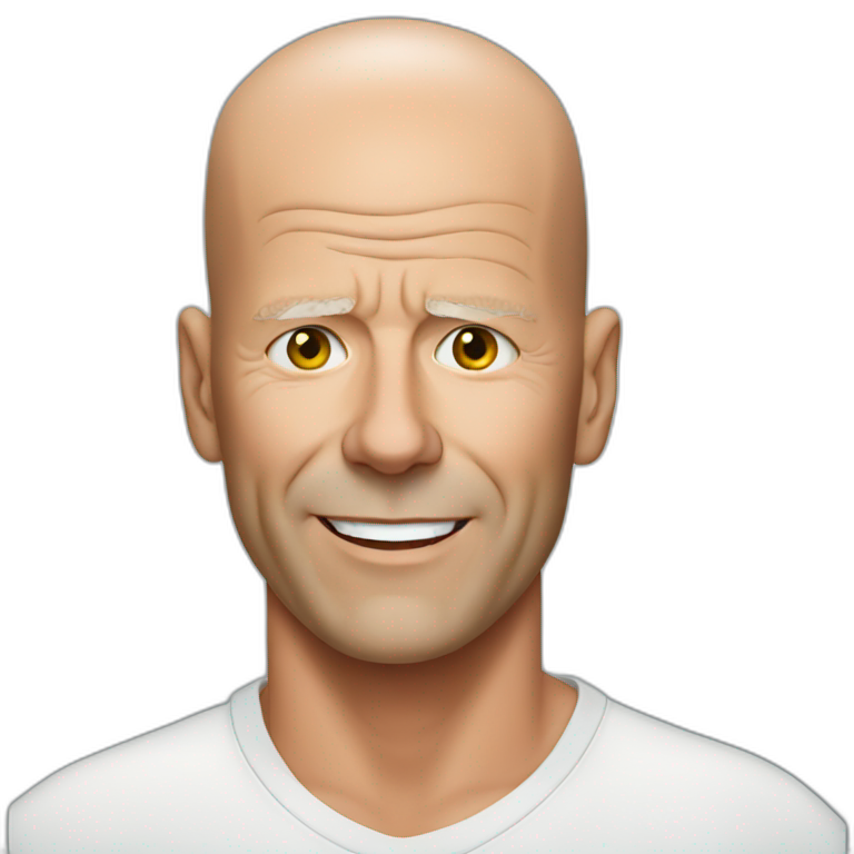 Bruce Willis | AI Emoji Generator