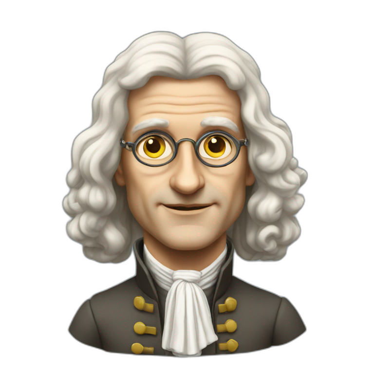 isaac newton | AI Emoji Generator