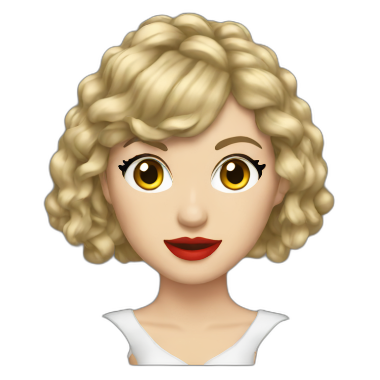 Taylor swift tortured poet department | AI Emoji Generator