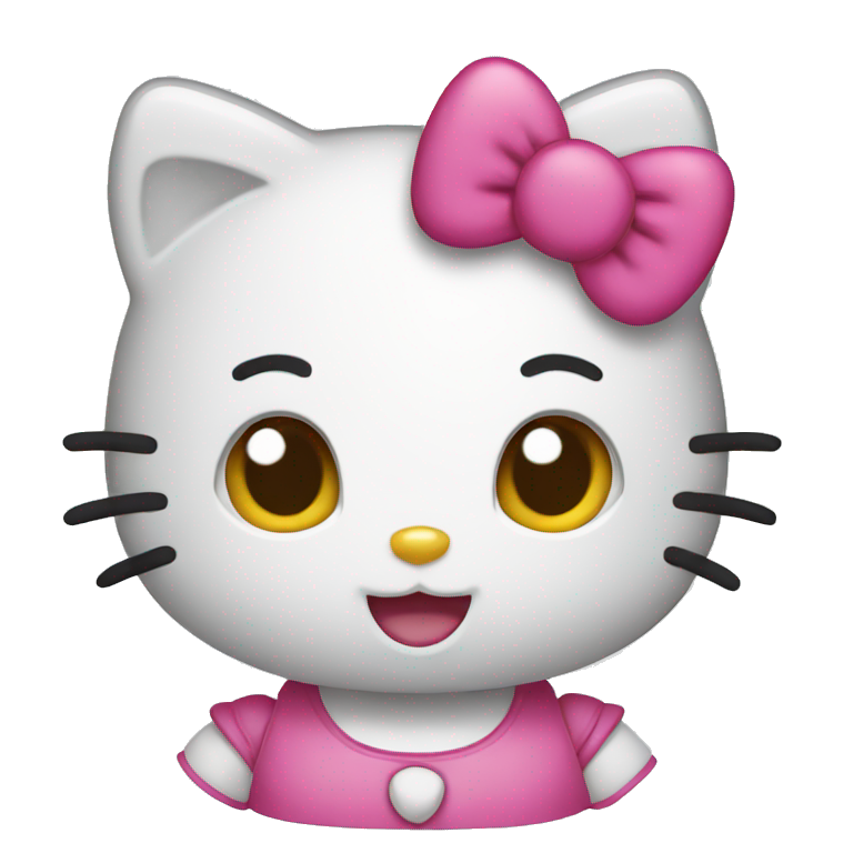 sad hello kitty | AI Emoji Generator