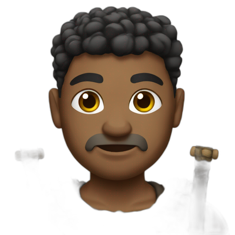 Fijian Warrior | AI Emoji Generator