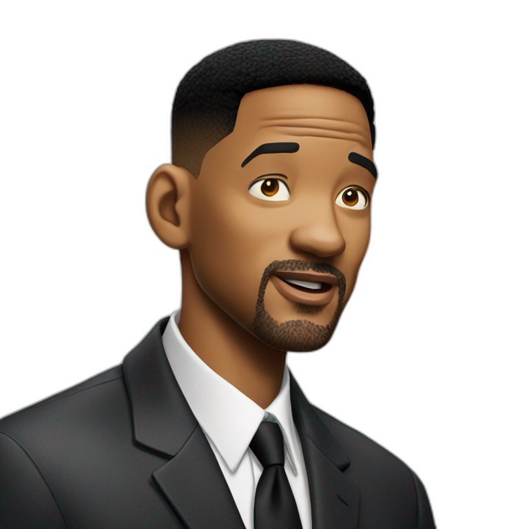 will smith angry face | AI Emoji Generator