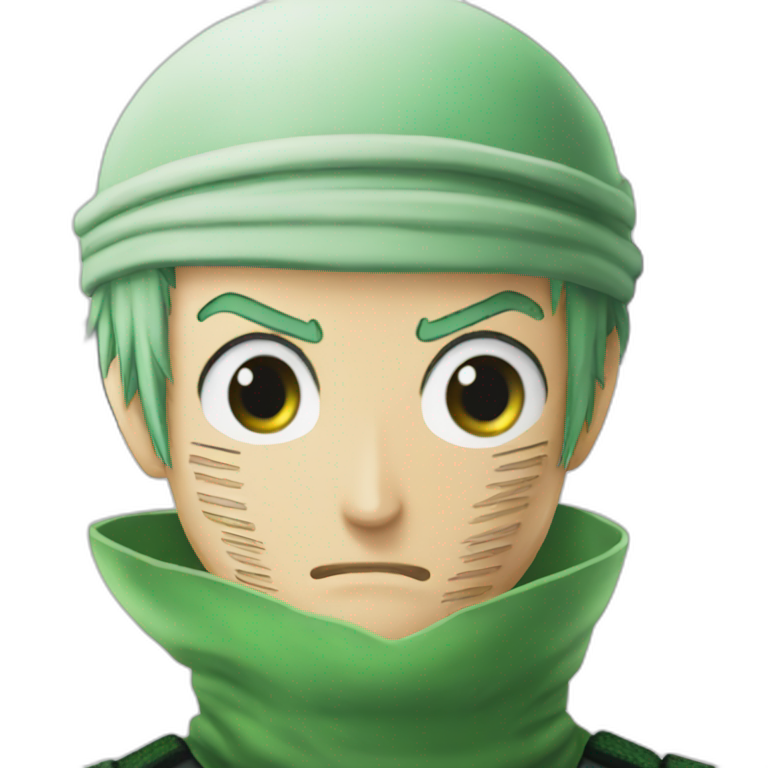 Roronoa Zoro | AI Emoji Generator