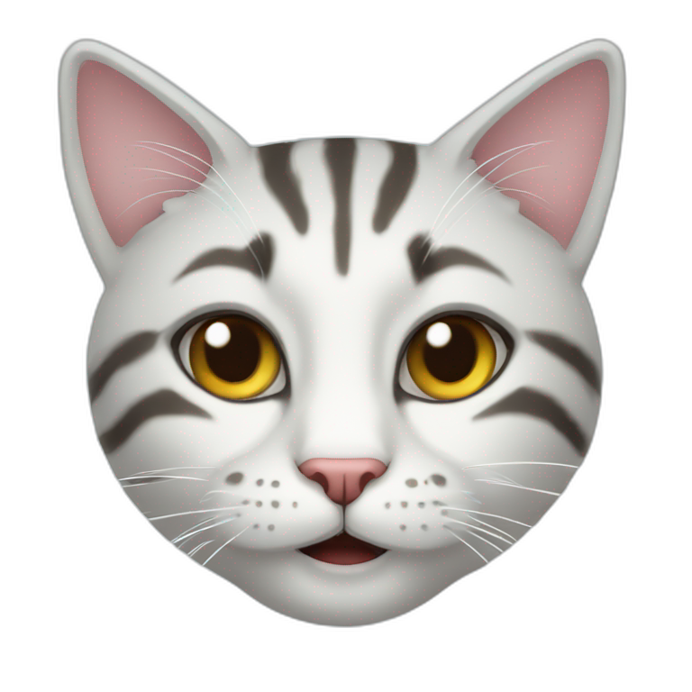 Gato Com Filhotes Ai Emoji Generator