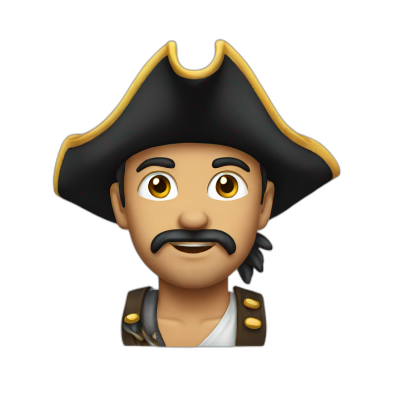 Yoda pirate | AI Emoji Generator