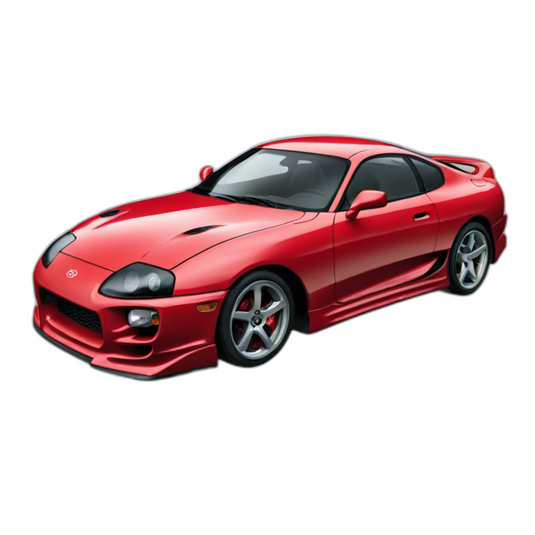 Toyota supra mk4 fast n furious | AI Emoji Generator