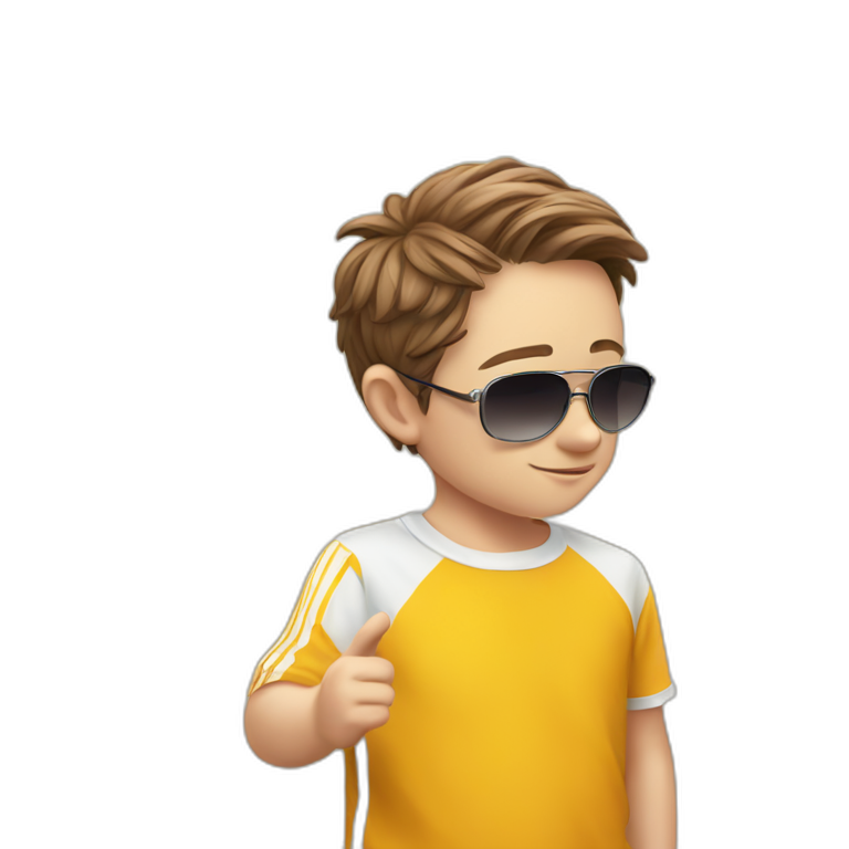 cool guy in shades | AI Emoji Generator