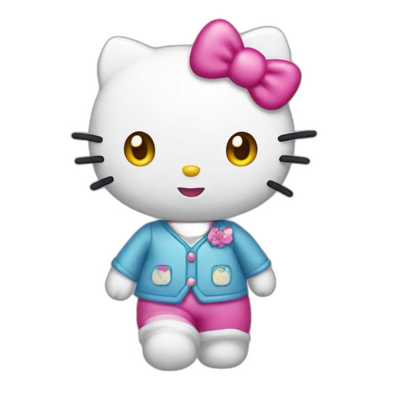 Hello Kitty | AI Emoji Generator