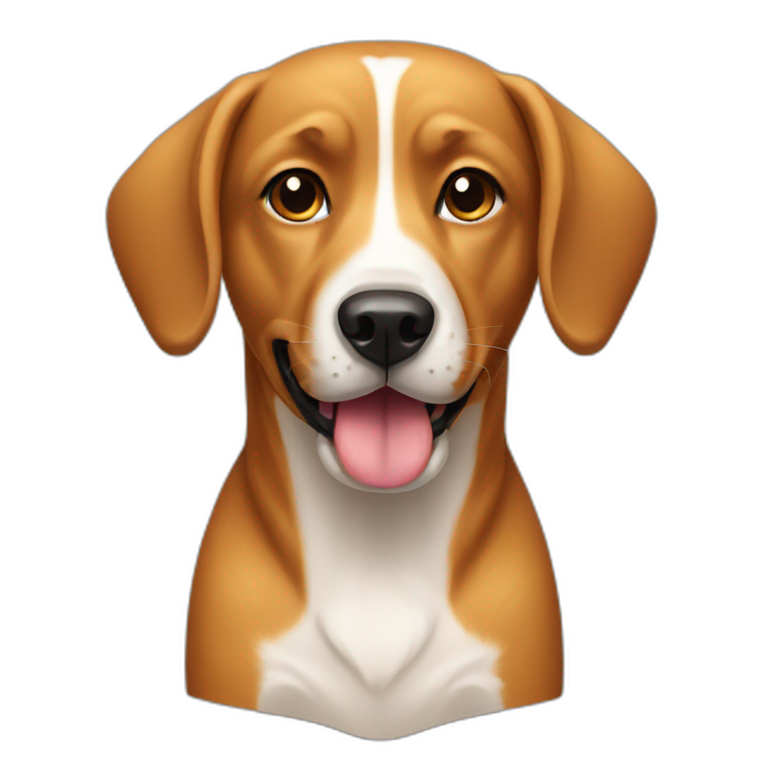 Caramel dog | AI Emoji Generator