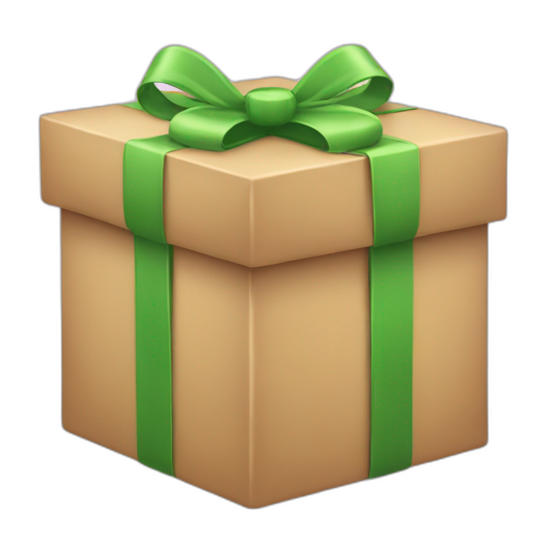 Gift box | AI Emoji Generator