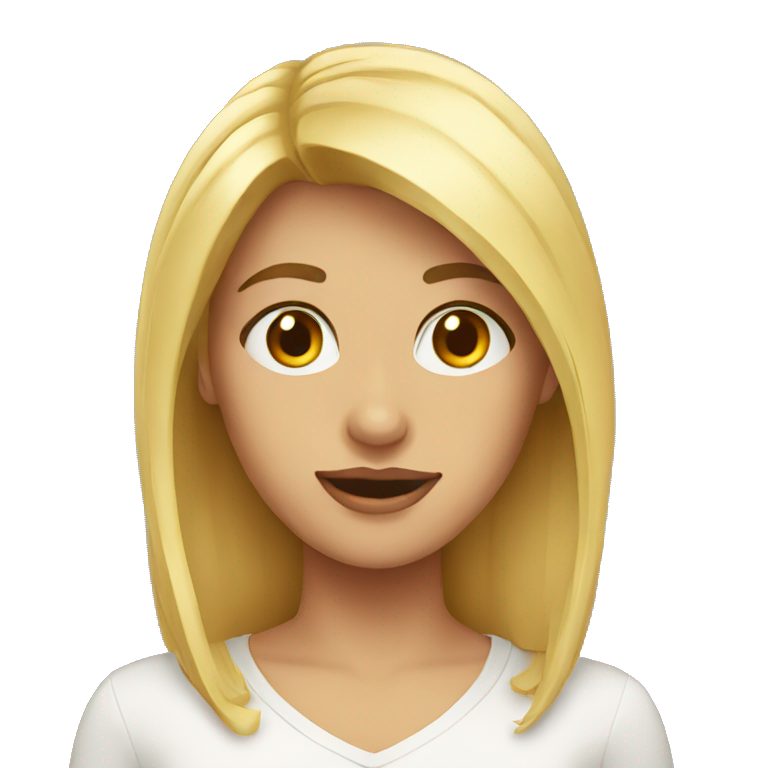 Superwoman blanco rubia | AI Emoji Generator