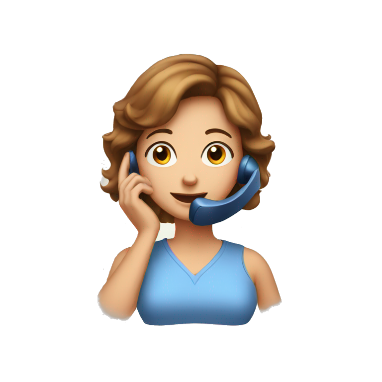 two boys on phone call | AI Emoji Generator