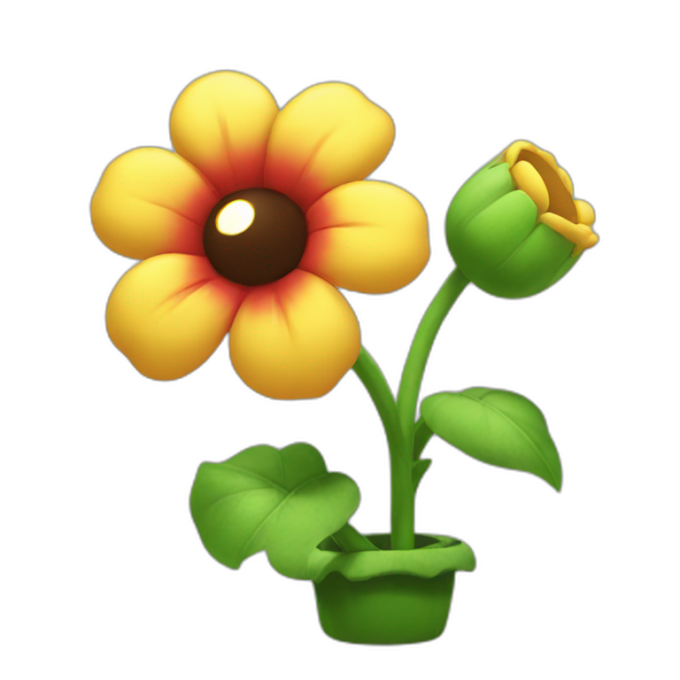 Cancan Flower Super Mario Bros Wonder Ai Emoji Generator