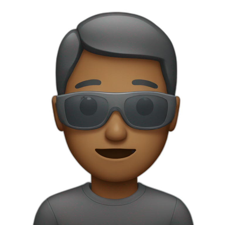 blind man | AI Emoji Generator