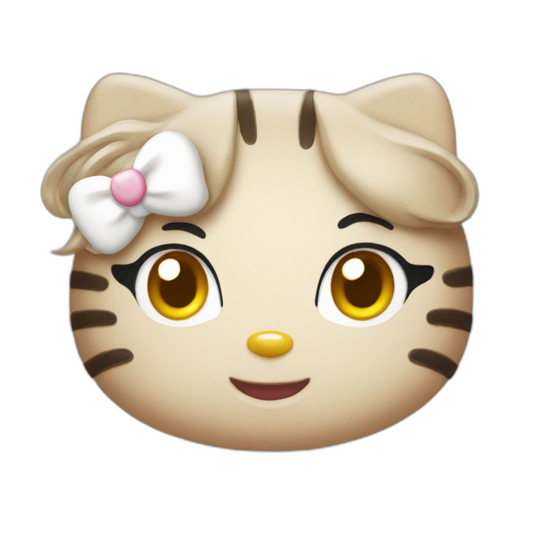 hello kitty | AI Emoji Generator