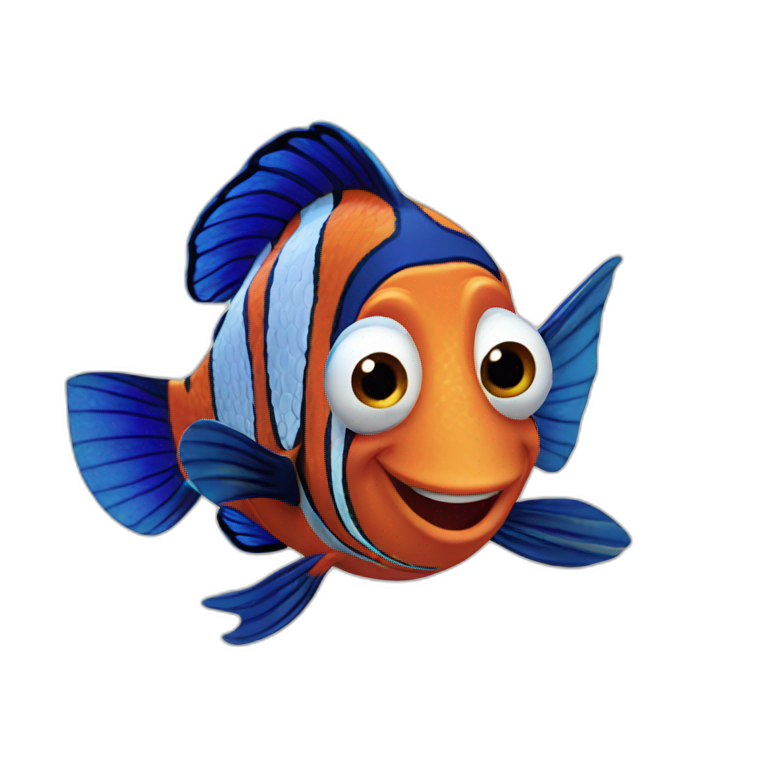 flounder-fish-finding-nemo | AI Emoji Generator