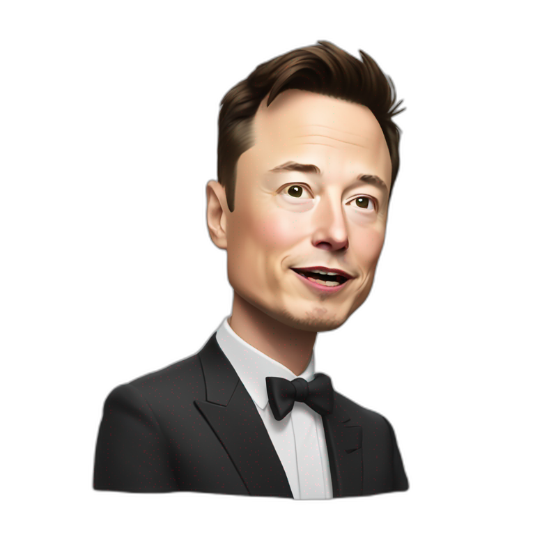 Elon Musk Sur Une Tesla Ai Emoji Generator